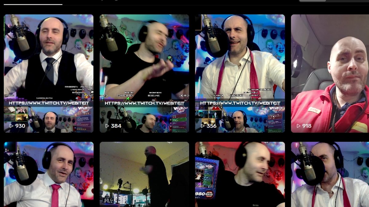 Short stream clips preview